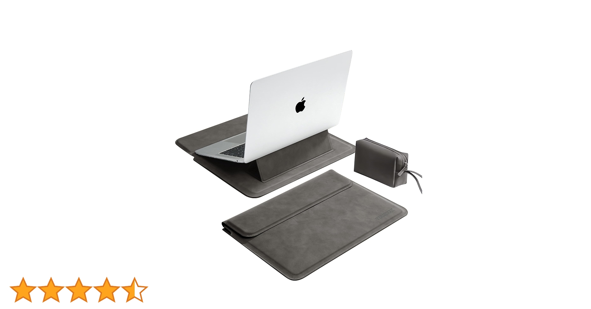 HYZUO 13インチ MacBook Air 薄型 収納袋付き 撥水加工 緑 TOWOOZ 折り畳み式MacBook Air/Pro ケース 13-14 インチ 2024年